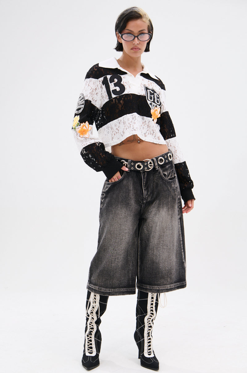 GIVE ME TIME LACE JERSEY