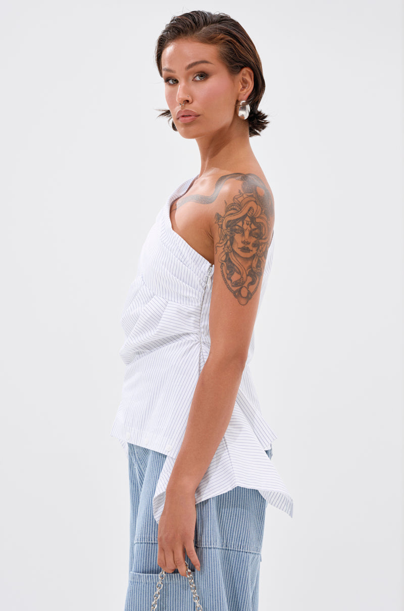 ASSIA ONE SHOULDER BLOUSE