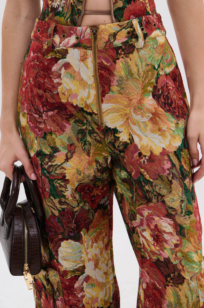 LILY BROCADE TROUSER