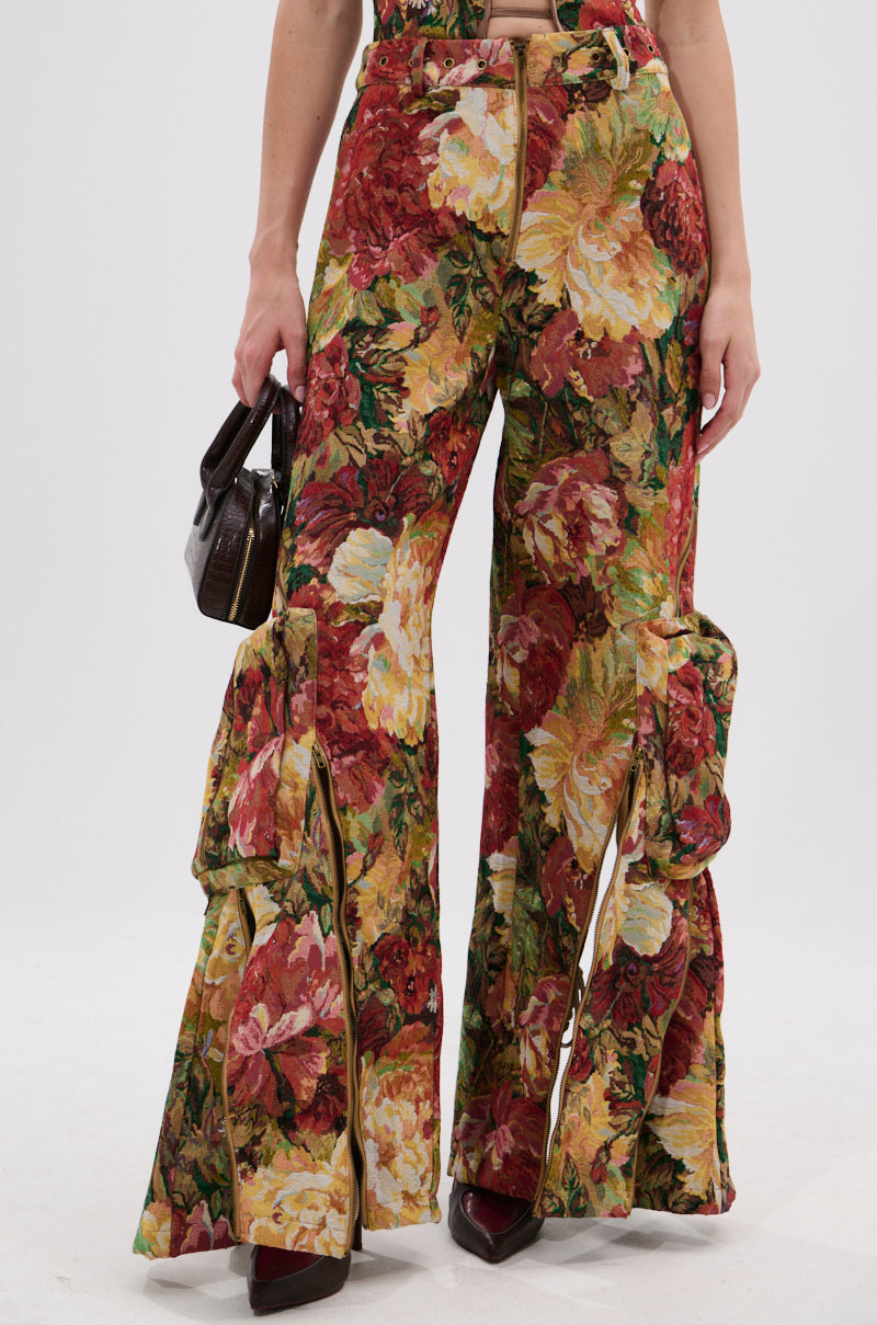 LILY BROCADE TROUSER