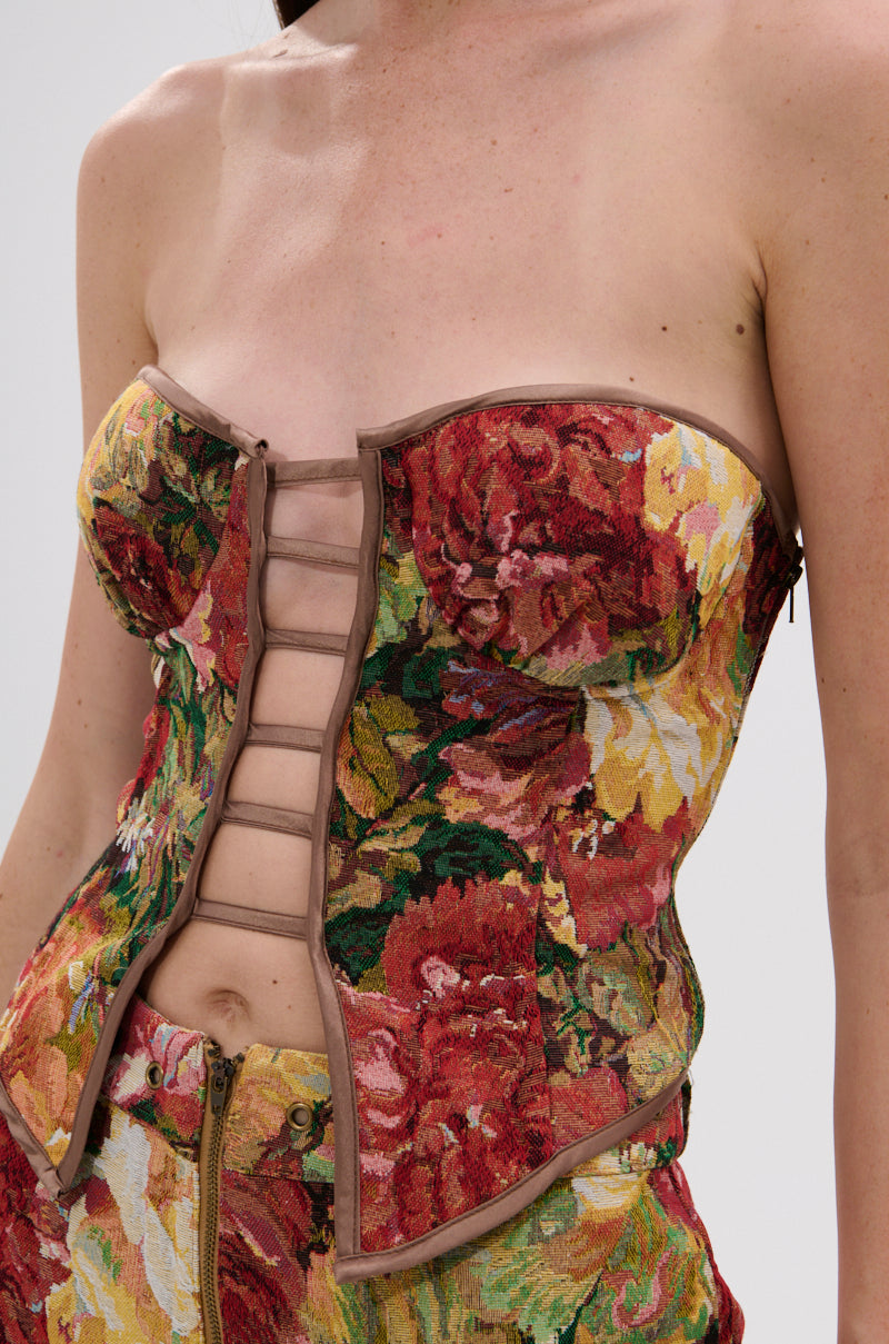 LILY BROCADE CORSET
