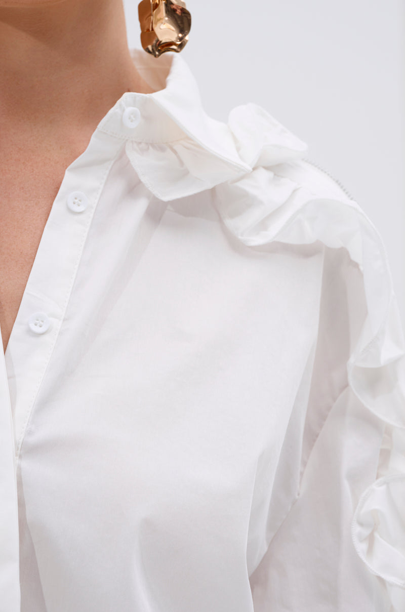 ZIP ME OUT OF THIS BLOUSE