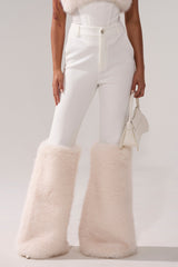 SNOW BUNNY TROUSER WITH FUR CUFF