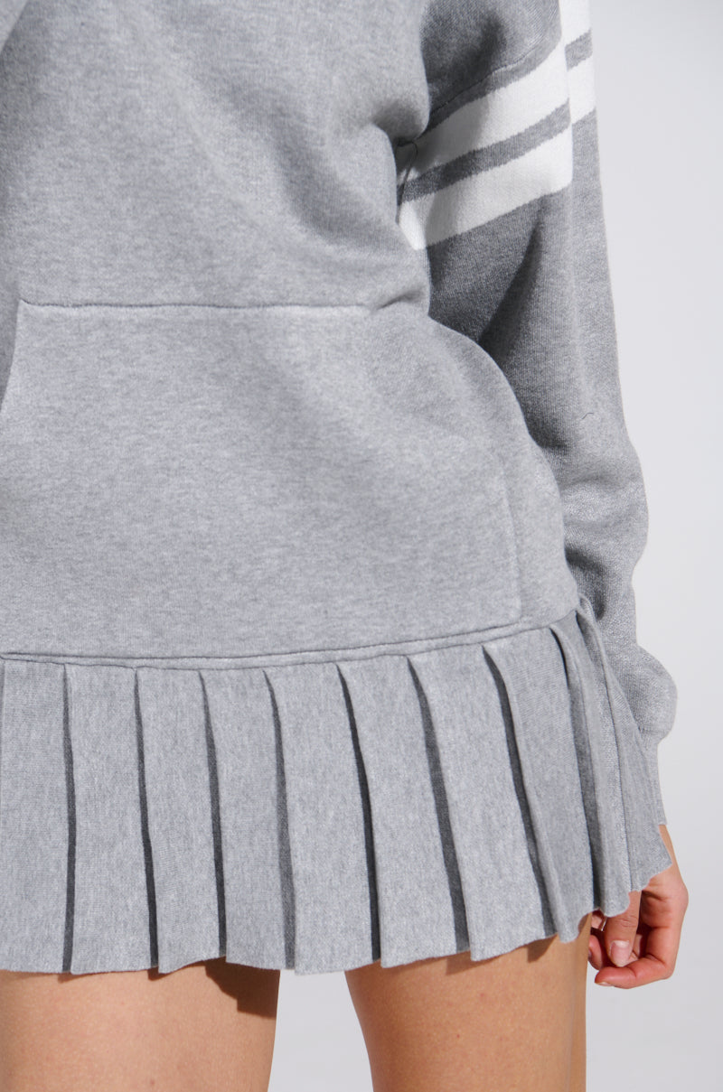 BETTER OFF SWEATER JERSEY DRESS