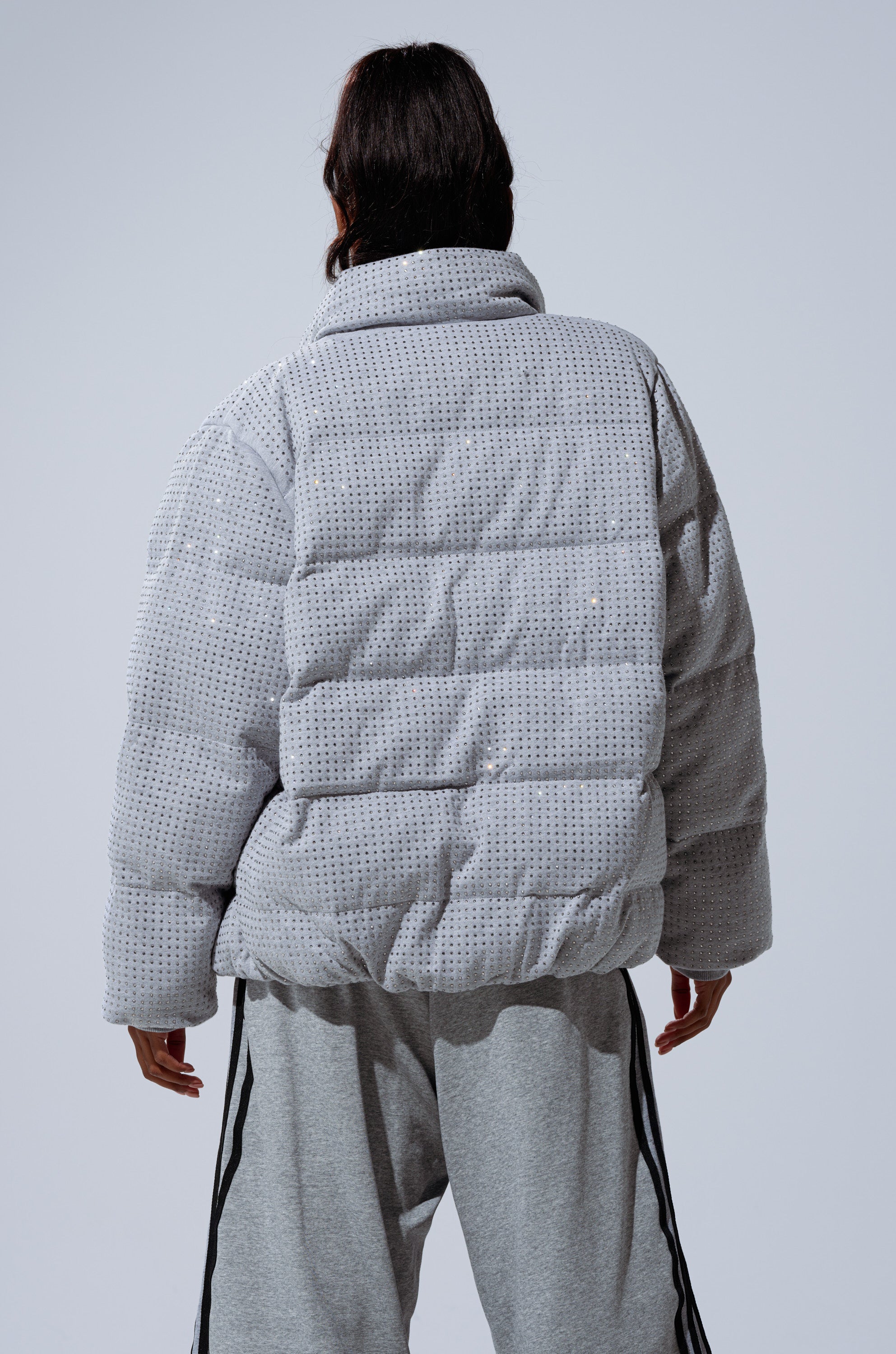 HOUDINI MID RHINESTONE PUFFER