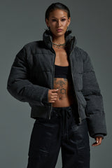 HOUDINI RHINESTONE PUFFER