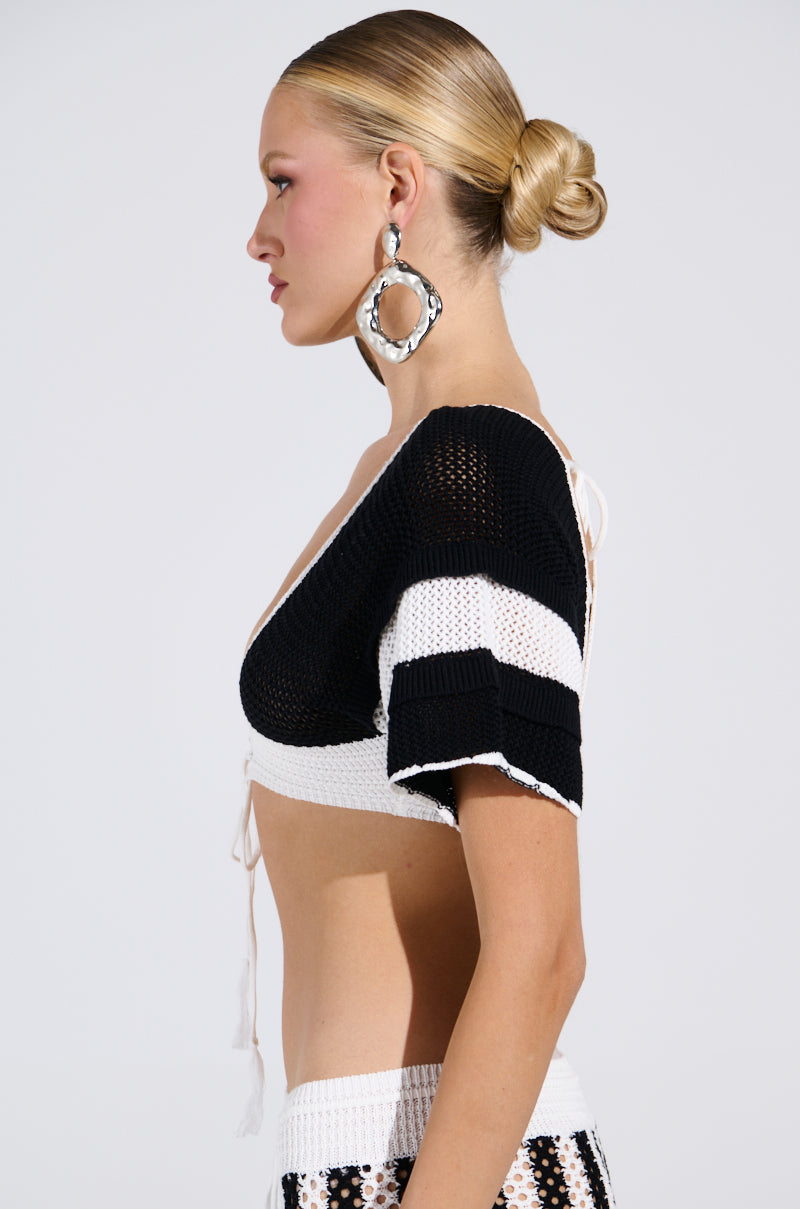 SUNNY DAYS CROCHET TOP