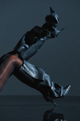 AZALEA WANG IMOGINE BLACK SNAP BOOT