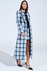 SMOOTH TRANSITION TWEED TRENCH