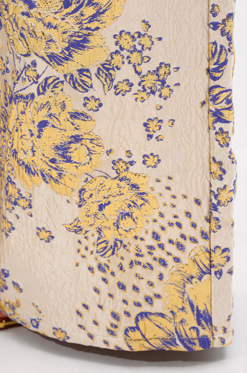 GOLDIE BROCADE TROUSER