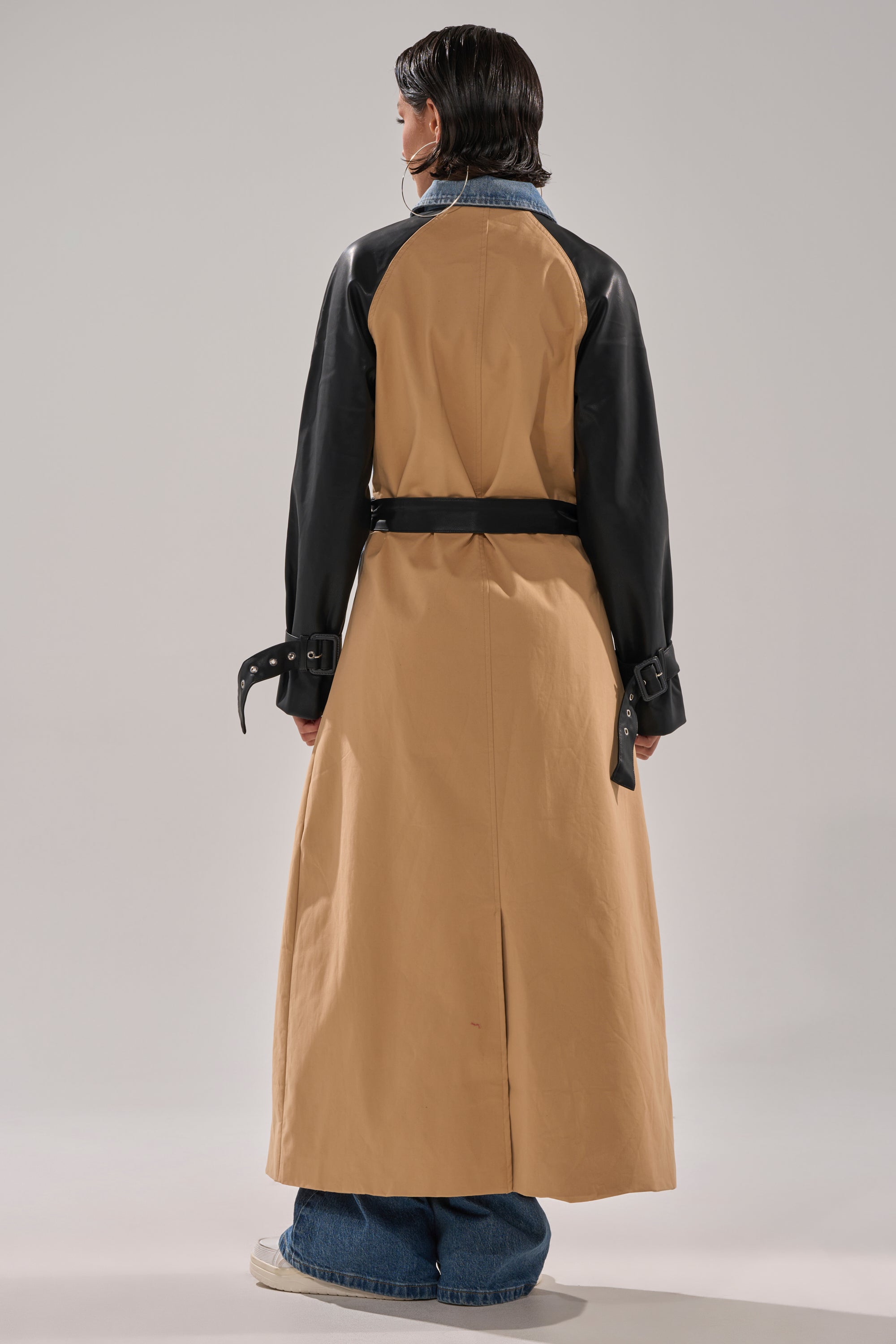 CITY SLICKER MIXED MEDIA TRENCH