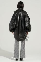 DUE FOR A WIN COCOON COAT