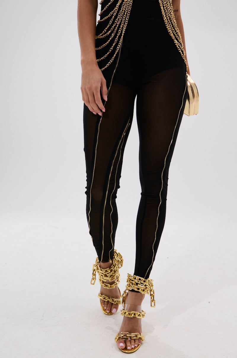 TOO HOT FOR YOU MESH LEGGING