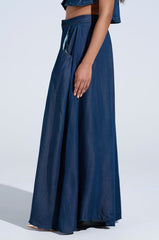 CARRIE ULTRA WIDE LEG DENIM TROUSER