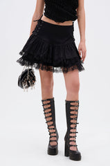 FOREVER AND ALWAYS MINI SKIRT