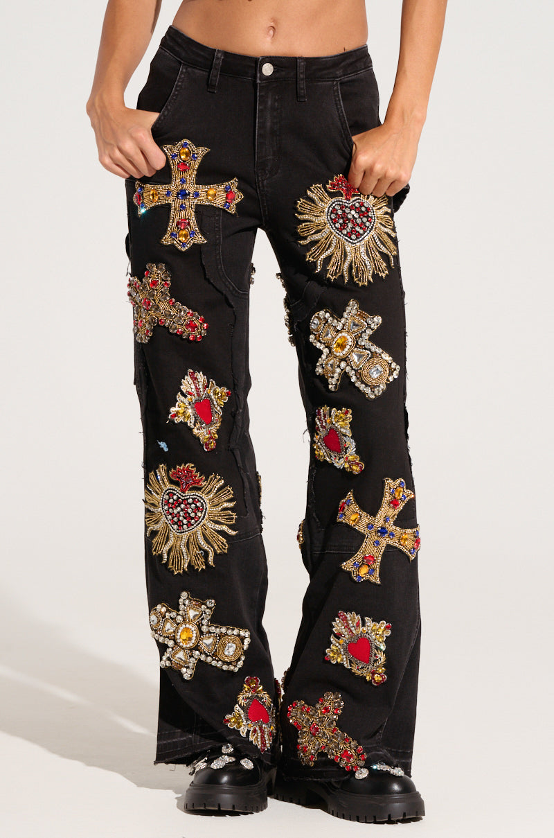 WILD AND FREE DENIM PANT