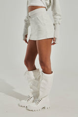 STINGY WITH MY TIME MINI SKIRT