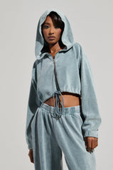 FREYA ZIP UP SWEATSHIRT