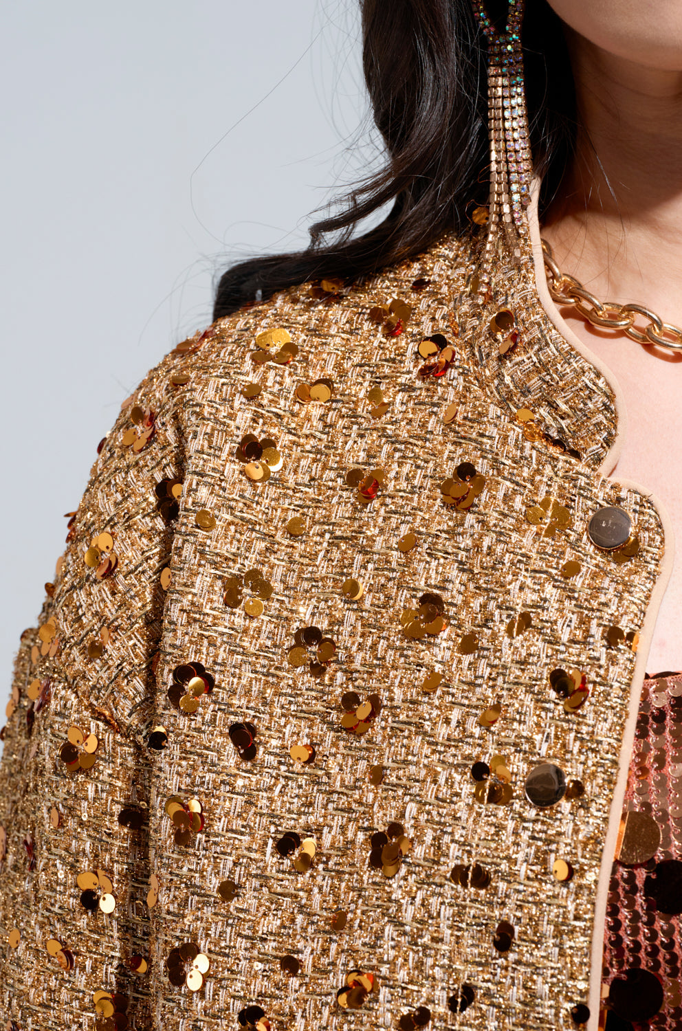 BEST BEHAVIOR TWEED BOMBER