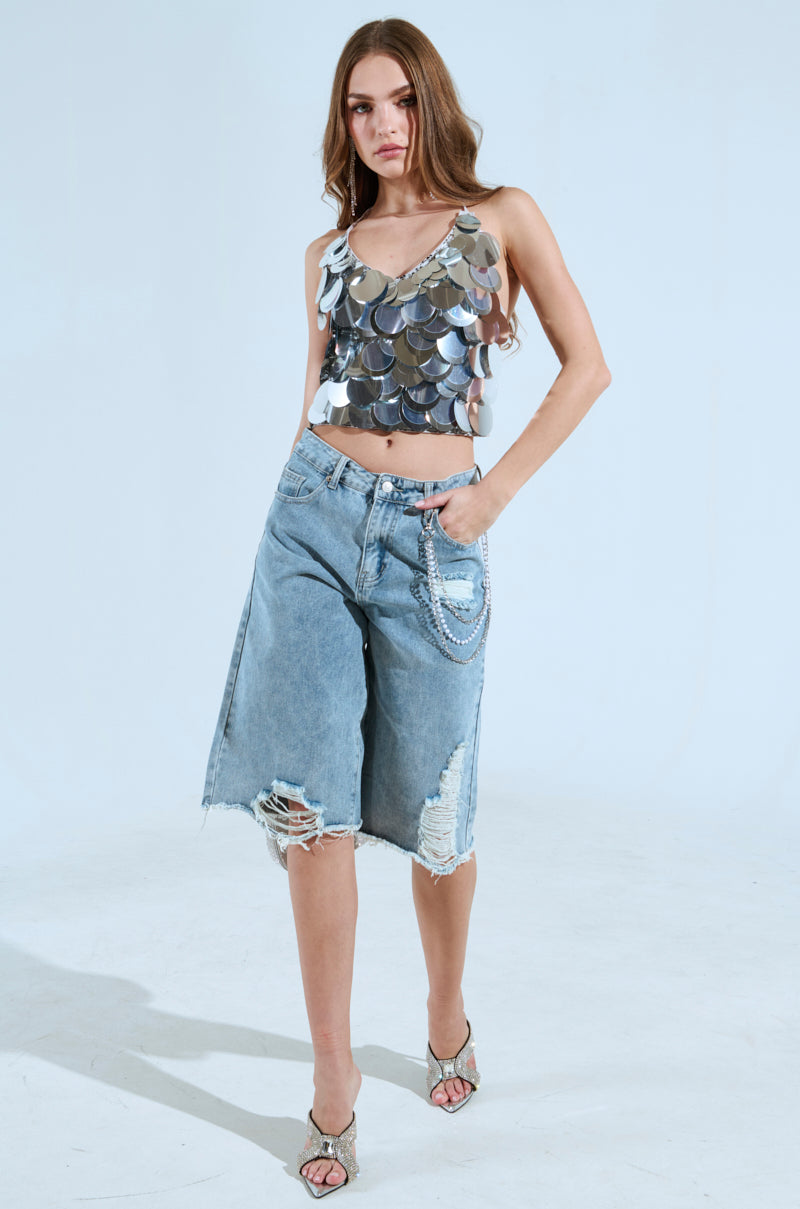 ALL IVE GOT DENIM BERMUDA SHORT