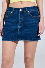 JOLENE DENIM MINI SKIRT