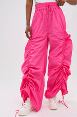 GIRL ON FIRE RUCHED JOGGER