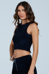 GO GET IT RUCHED TOP