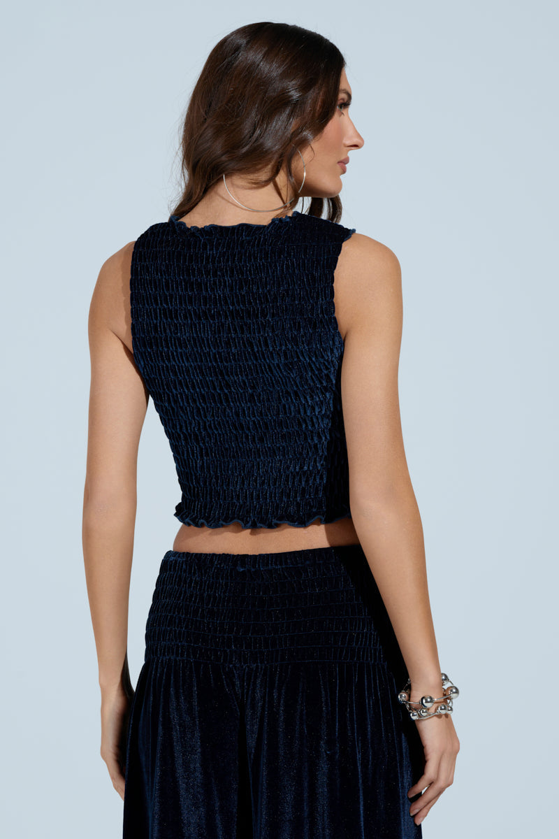 GO GET IT RUCHED TOP