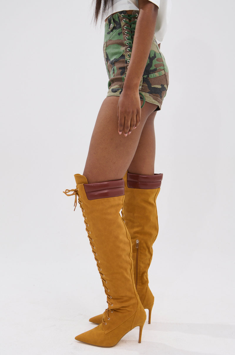 I MEAN BUSINESS CAMO SHORT