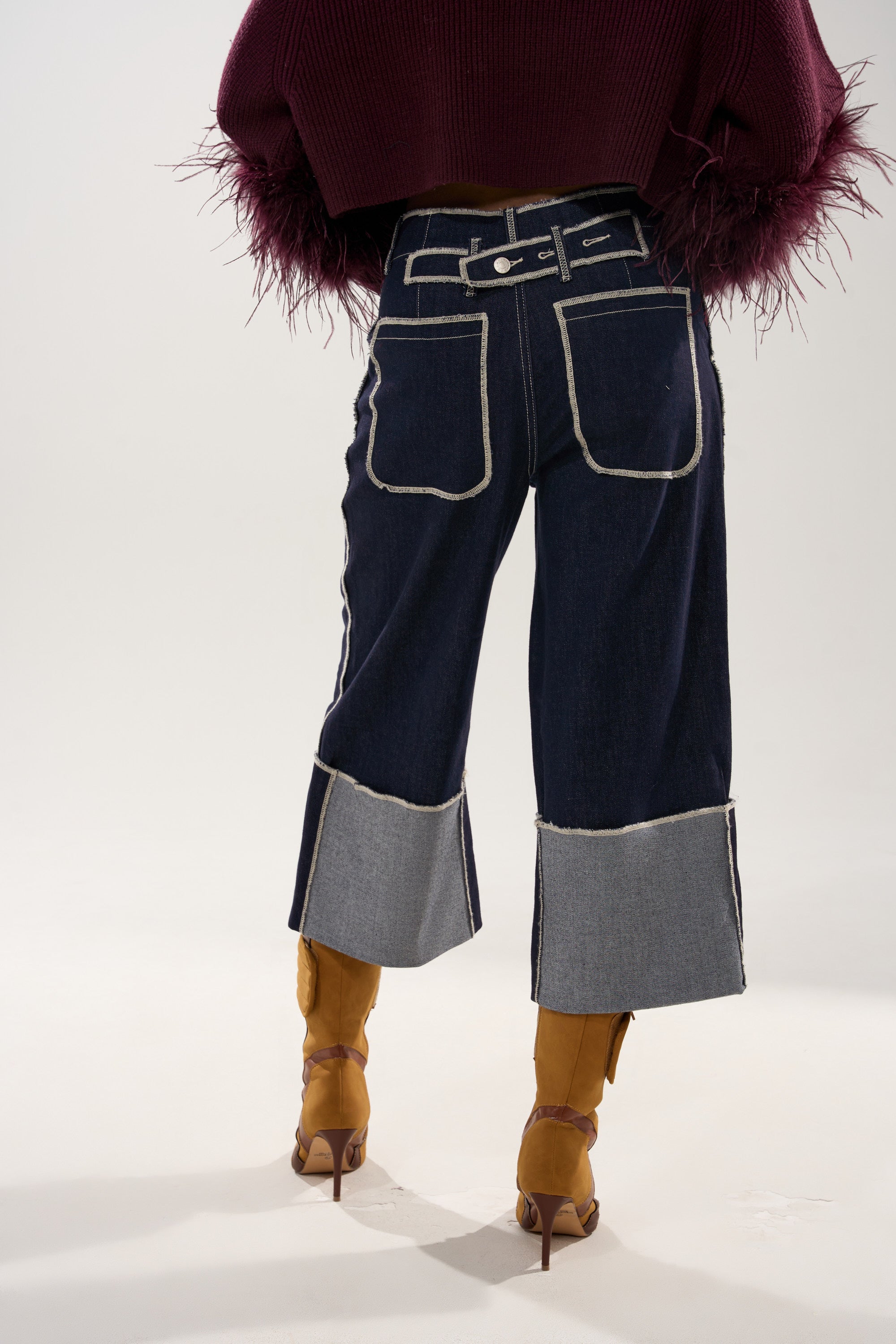 LOCKED UP DENIM BERMUDA SHORT