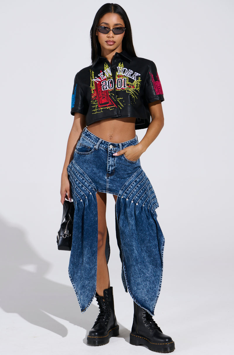 MOVE IN MOTION MINI SKIRT