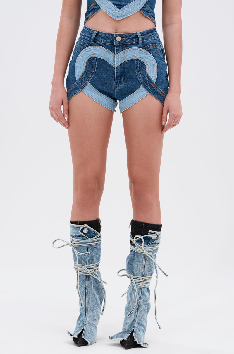 SO MUCH LOVE FOR YOU DENIM SHORT