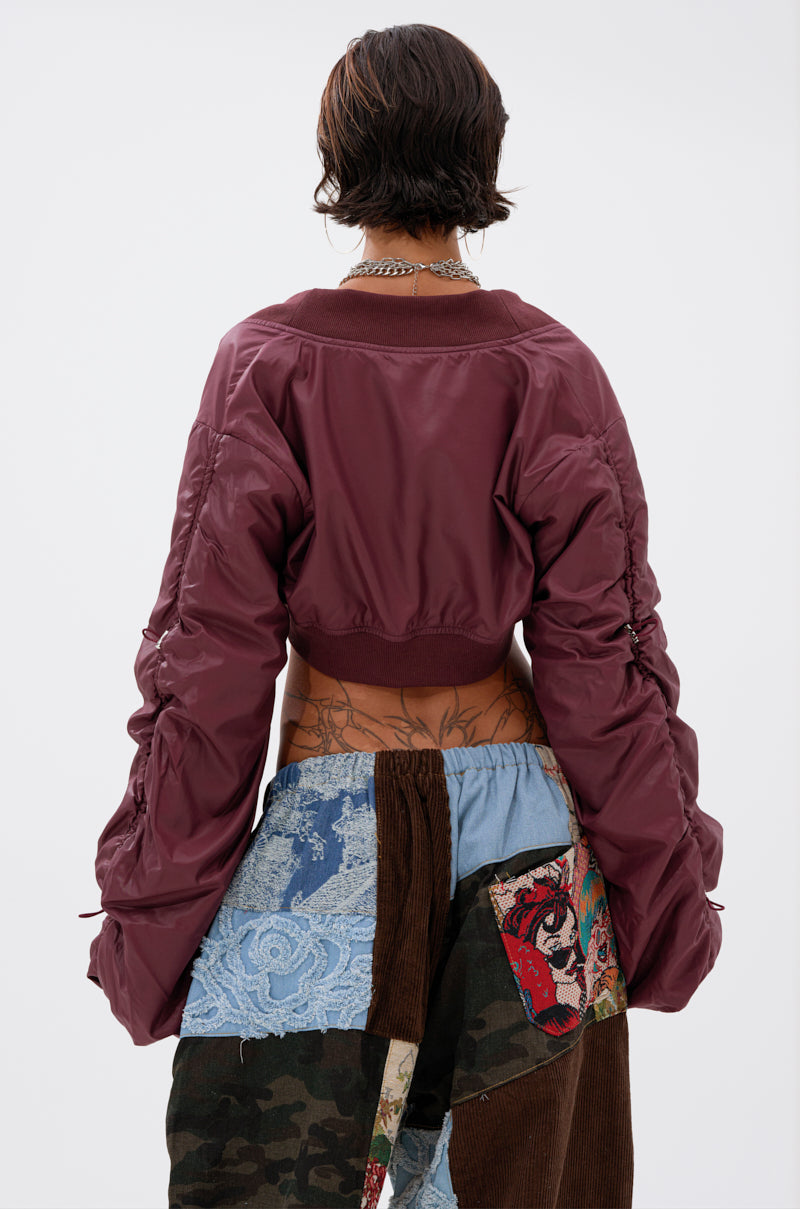 NO TIME FOR GAMES RUCHED BOLERO