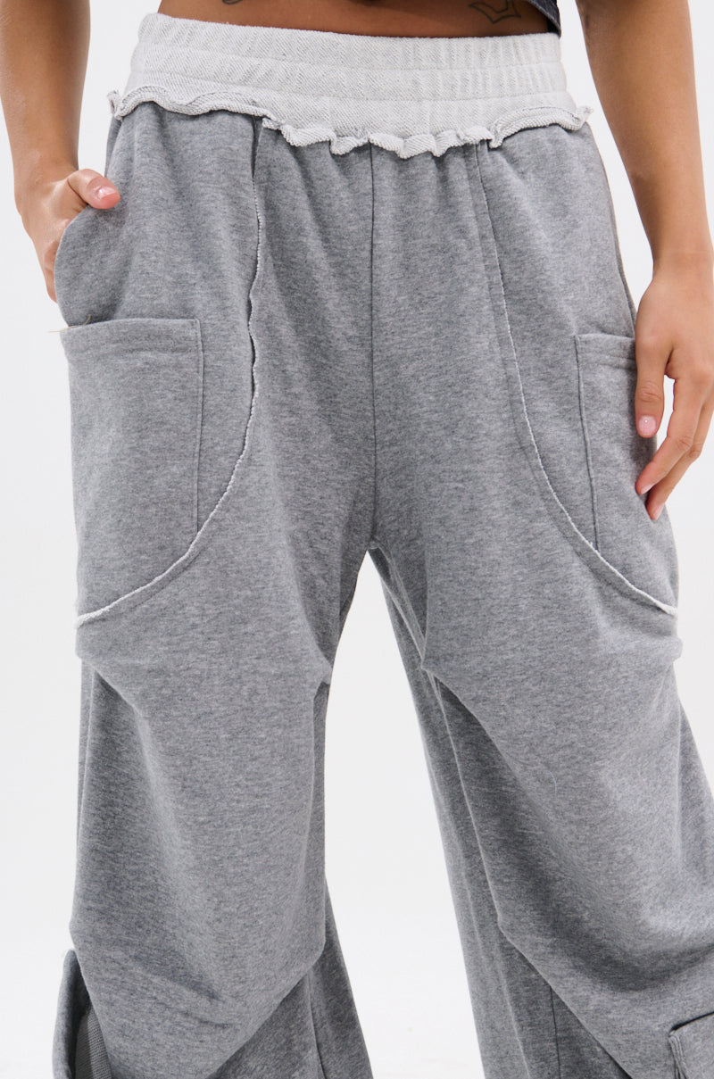 MAKING MOVES WIDE LEG JOGGER