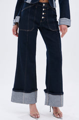 AMARA WIDE LEG DENIM