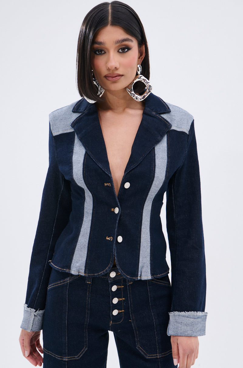 AMARA DENIM BLAZER
