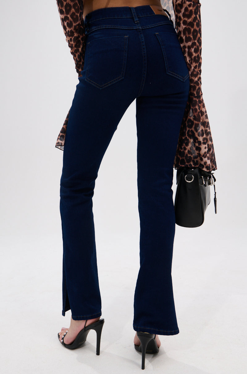 THE BEST CORSET WAISTED FLARE DENIM