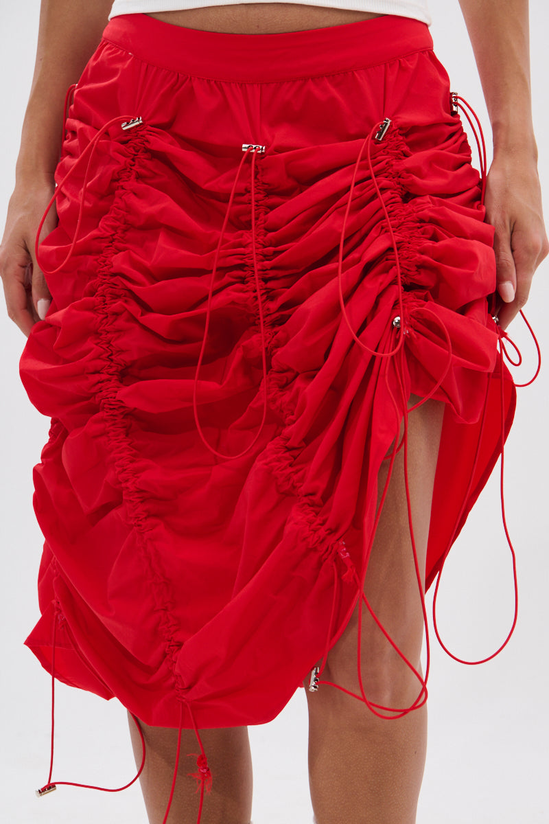 BELLA PARACHUTE MAXI SKIRT