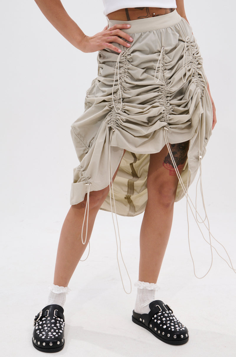 BELLA PARACHUTE MAXI SKIRT