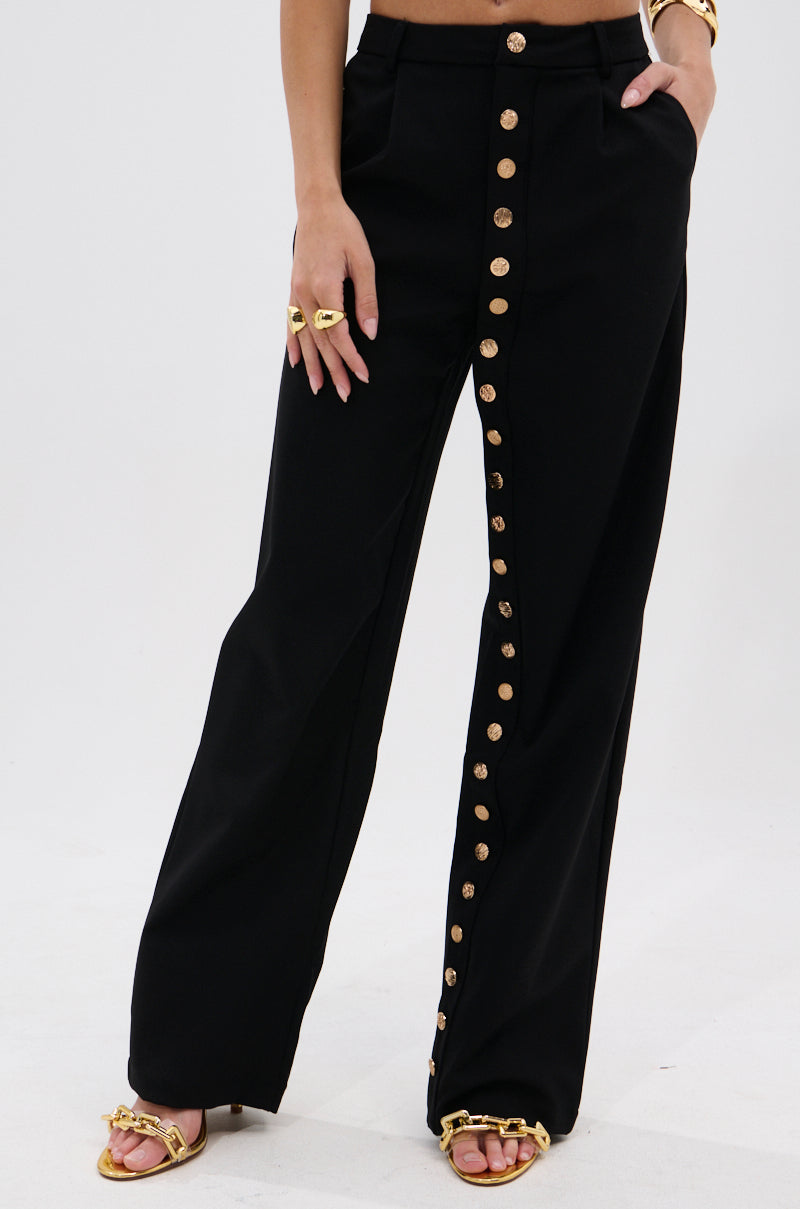 BUTTONED UP STRAIGHT LEG PANT