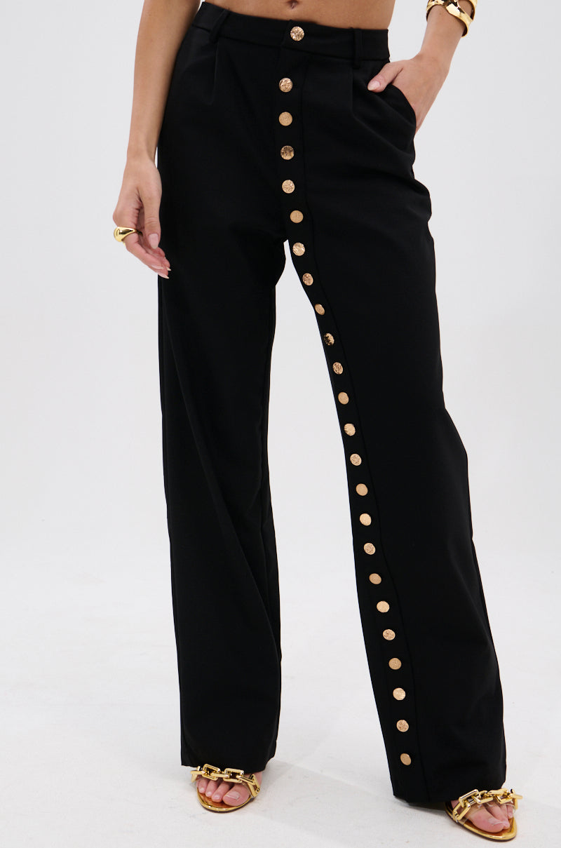 BUTTONED UP STRAIGHT LEG PANT