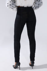 TIGHT AND SEXY RUCHED TROUSER