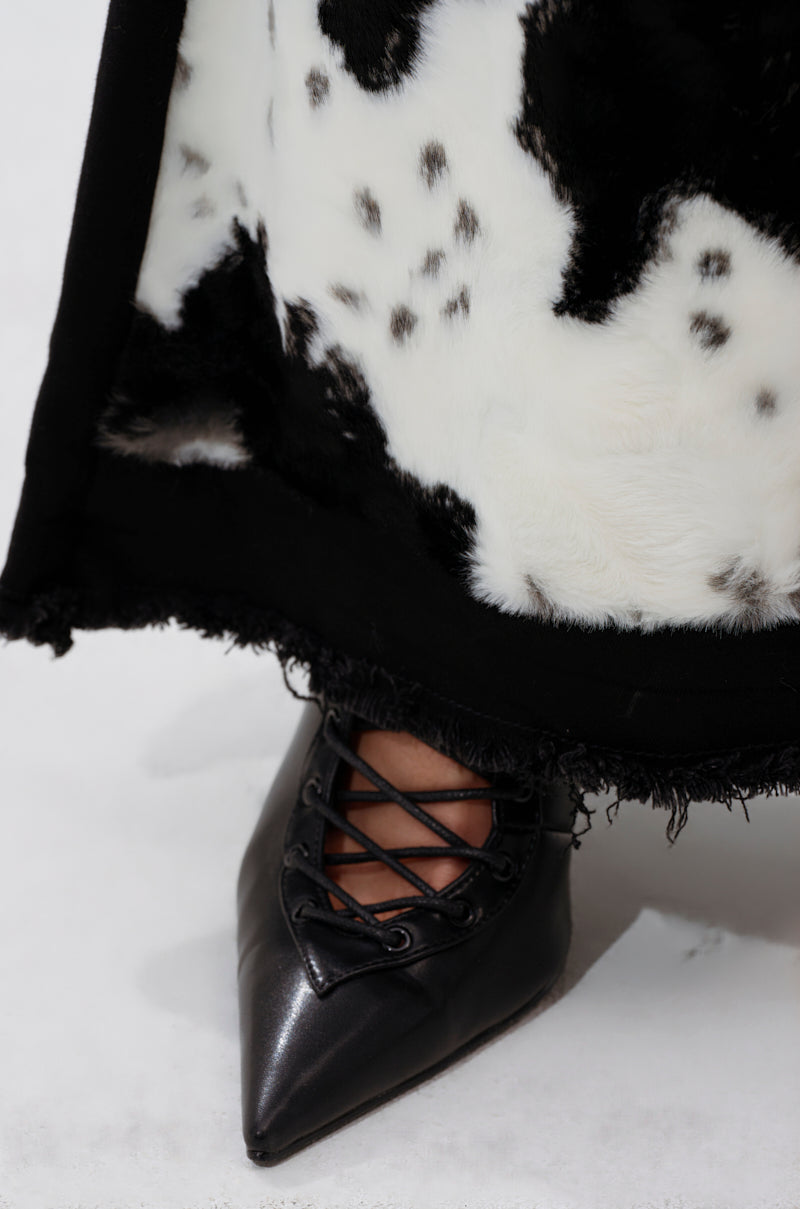 LETS GO TO THE RODEO BABY COW DENIM