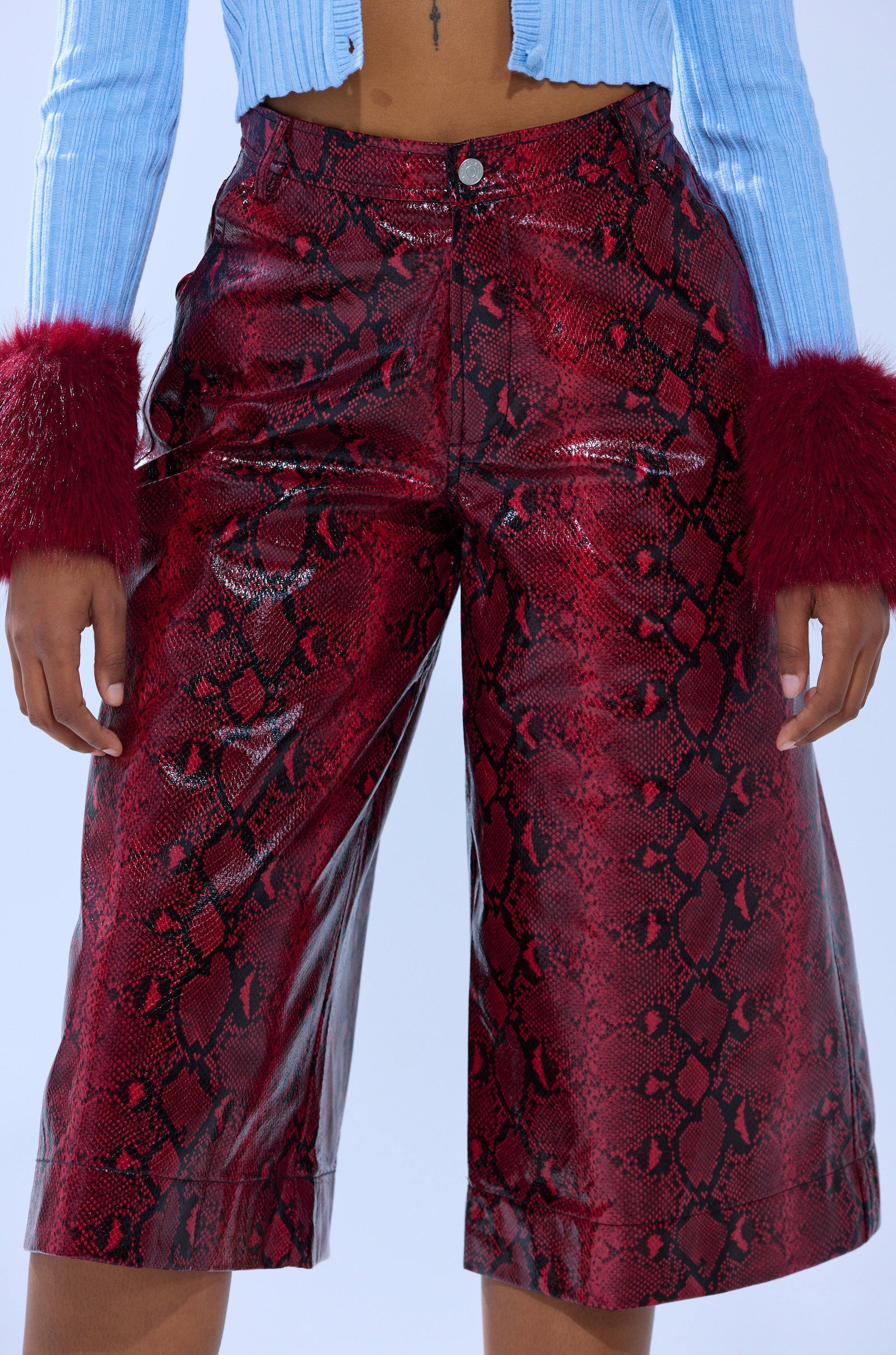 EXTRA IS MY MIDDLE NAME SNAKE BERMUDA SHORT