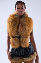 DONT TOUCH OR LOOK FUR BLOUSE