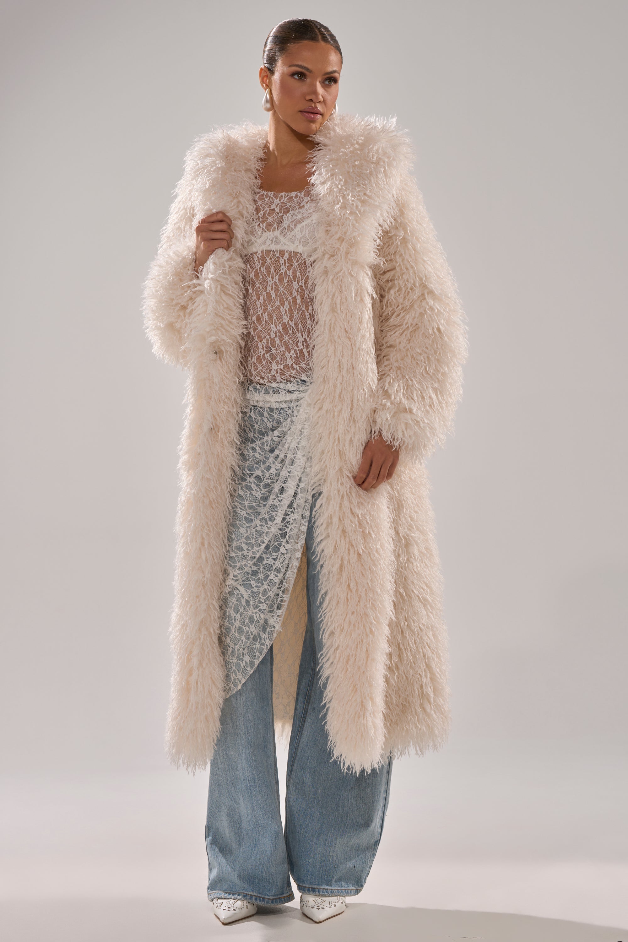 SCARLETT FAUX FUR COAT