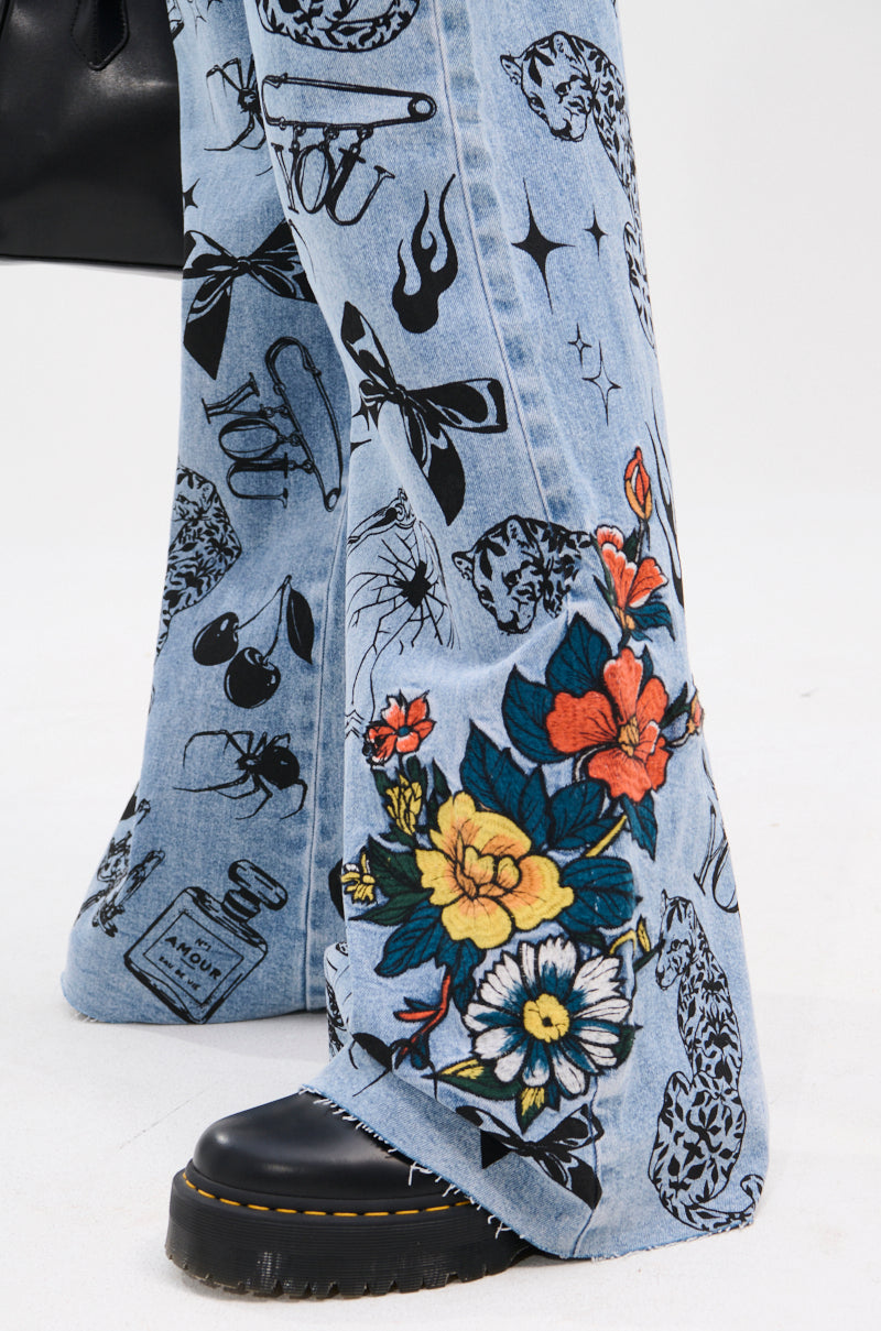 OUT OF MY LEAGUE RELAXED DENIM