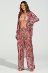 CALI FAYE LONGLINE DUSTER