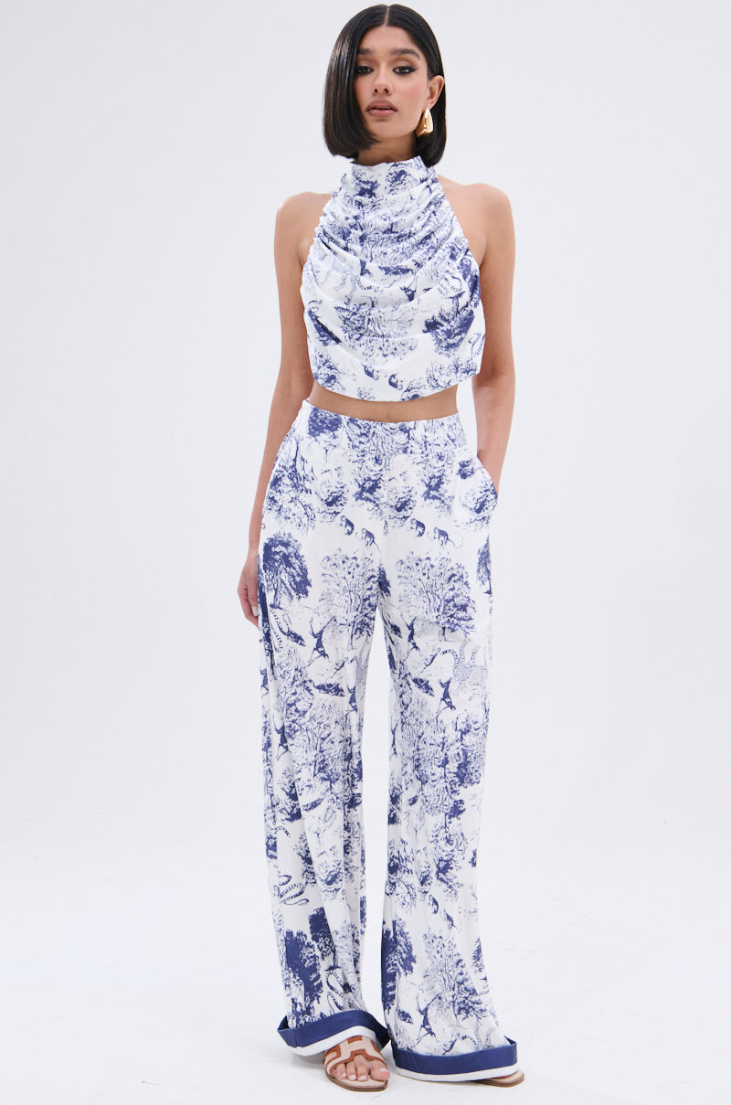 WONDERFUL SATIN PALAZZO PANT