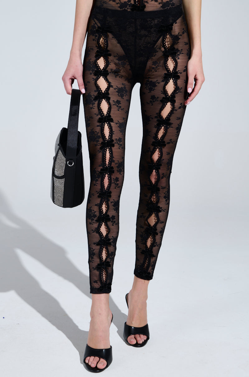 YOU WILL SEE LACE LEGGING